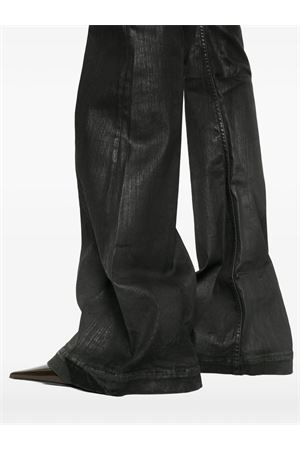 Jeans Bolan in denim di cotone nero RICK OWENS DRKSHDW | DS01F4311SDBK09